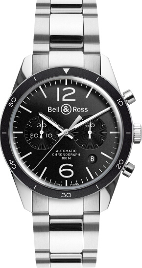Bell & Ross Vintage BR 126 Sport Steel replica watch
